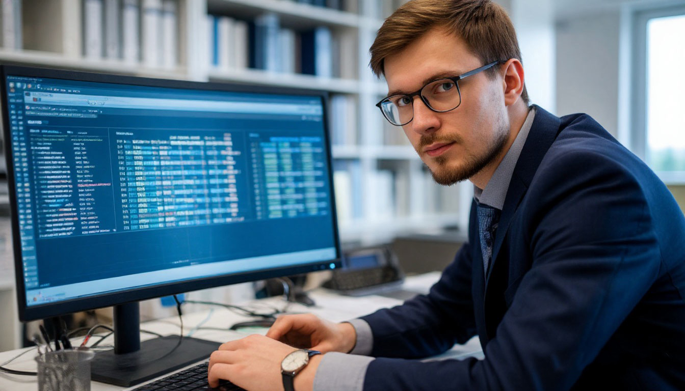 Системный аналитик за работой